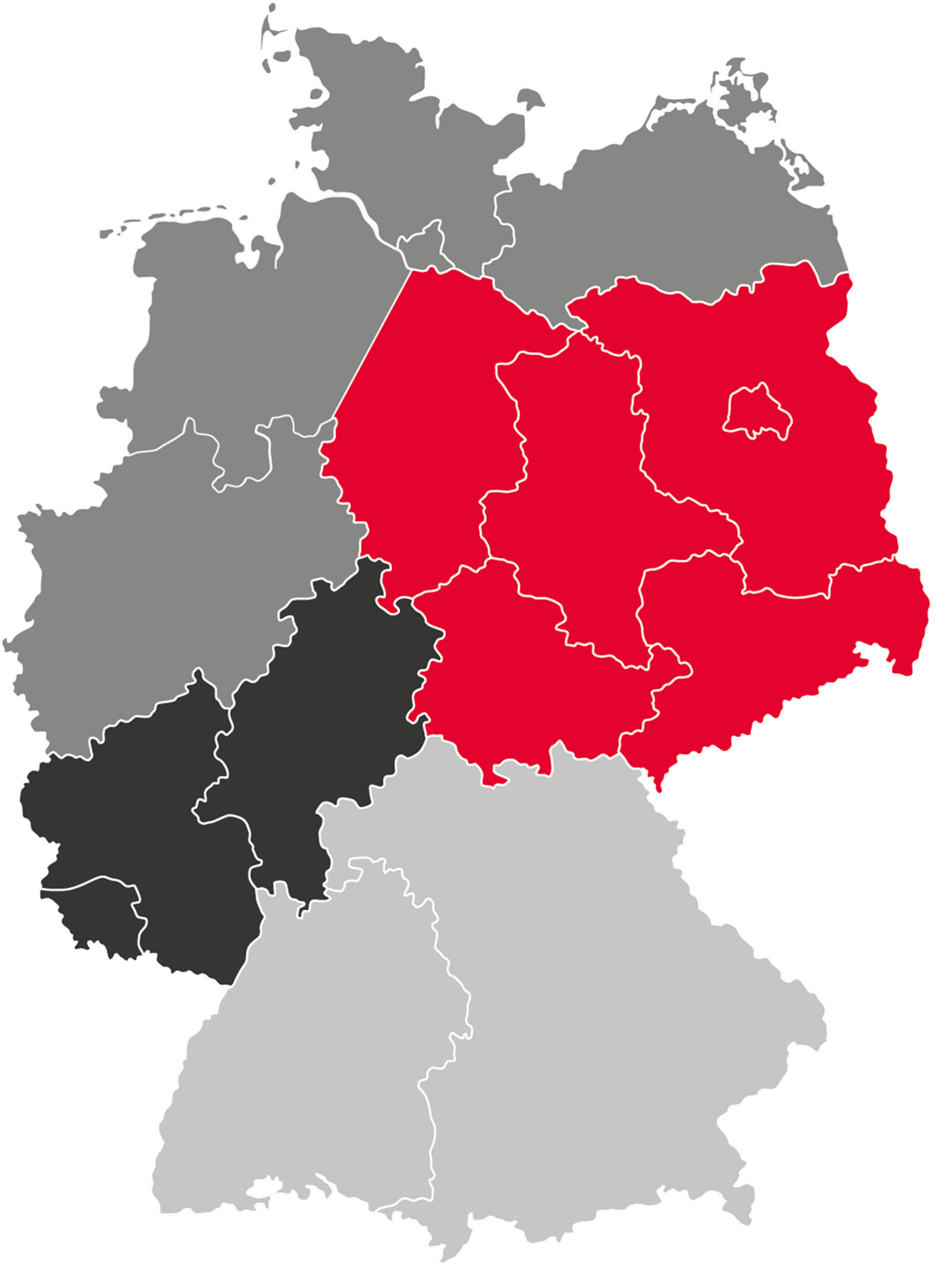 German map by regions v2